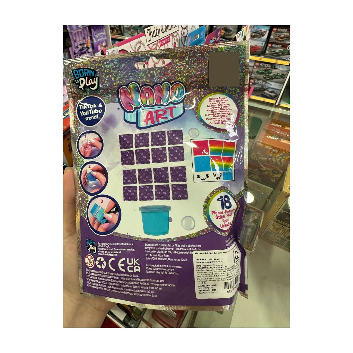 Đồ Chơi - Chiếc Hộp Sắc Màu NANO ART 238130-6L