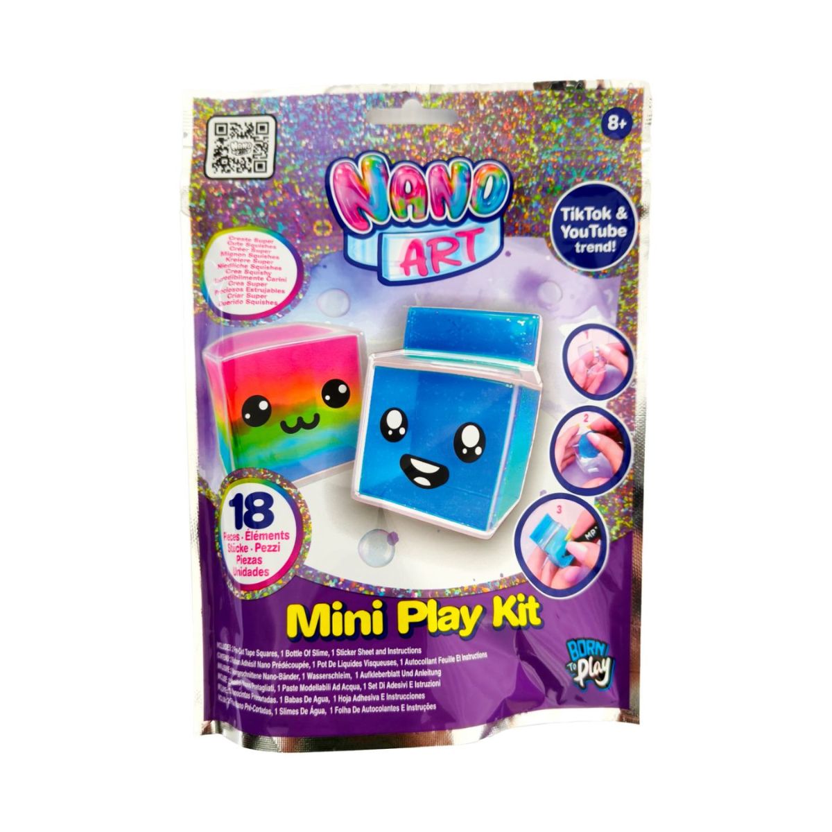 Đồ Chơi - Chiếc Hộp Sắc Màu NANO ART 238130-6L