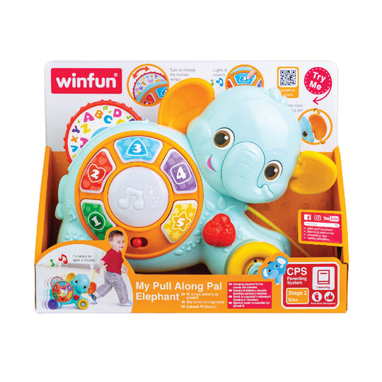 WINFUN Playful Musical Elephant Toy 230202