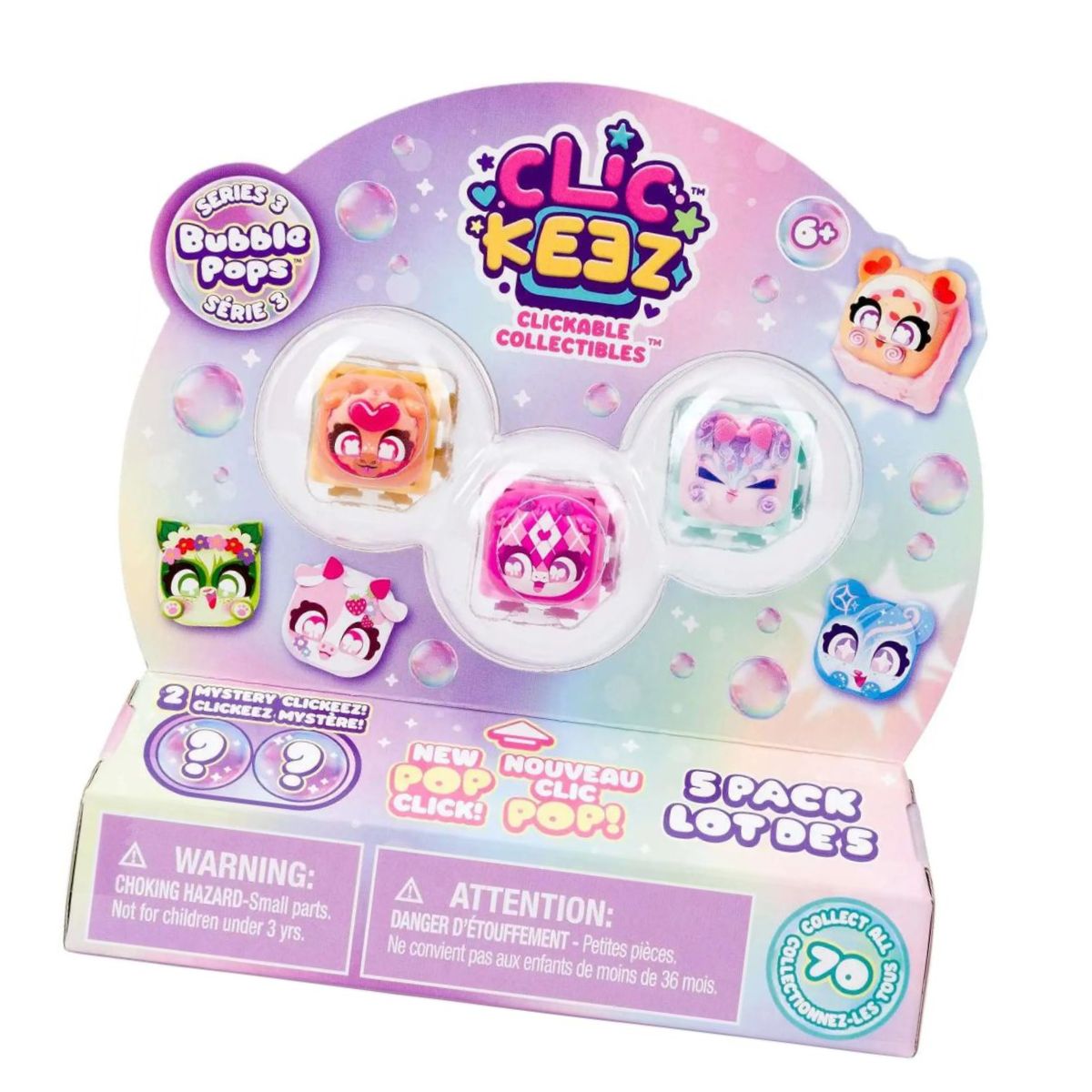 Đồ Chơi Clickeez S3 - 5 Key Click Đáng Yêu OTHER GIRL BRANDS CK937200