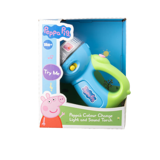 Peppa Pig Character Colorful Flashlight Toy 1500028