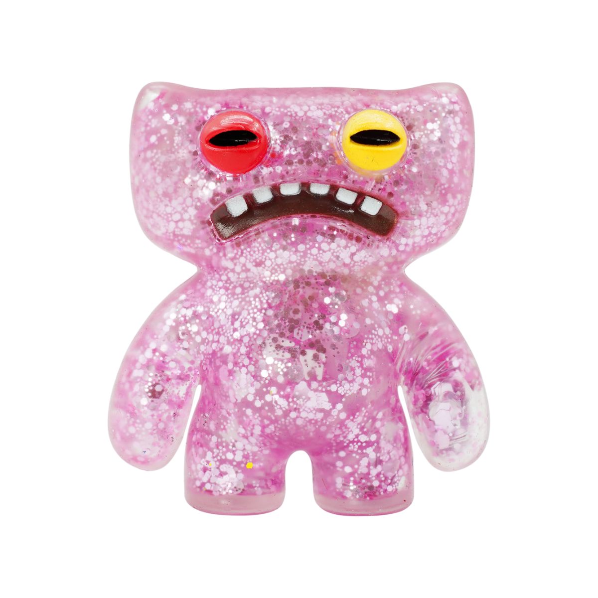 Pastel pink stress-relief character squishy toy - FUGGLER FG4015/MAG