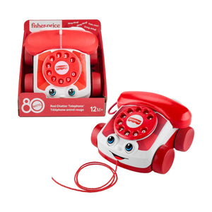 Đồ Chơi Điện Thoại Quay Số - Phiên Bản Mattel 80 Năm FISHER PRICE MATTEL JGG97