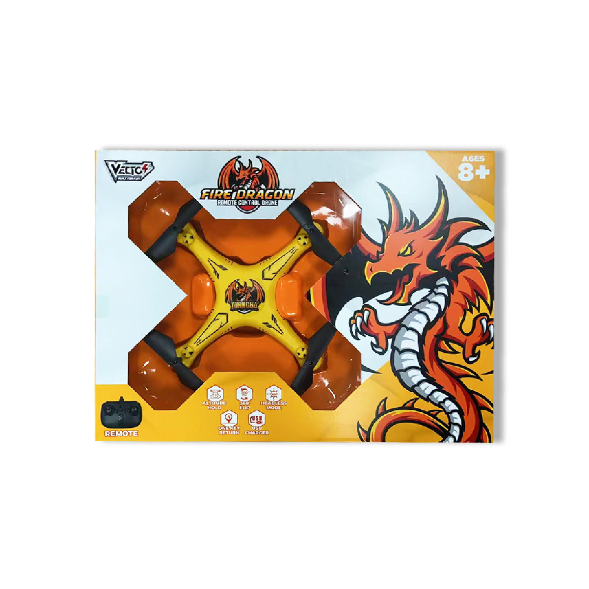 Đồ Chơi Drone Hỏa Long Cuồng Nộ Điều Khiển Từ Xa Vecto Vt35h