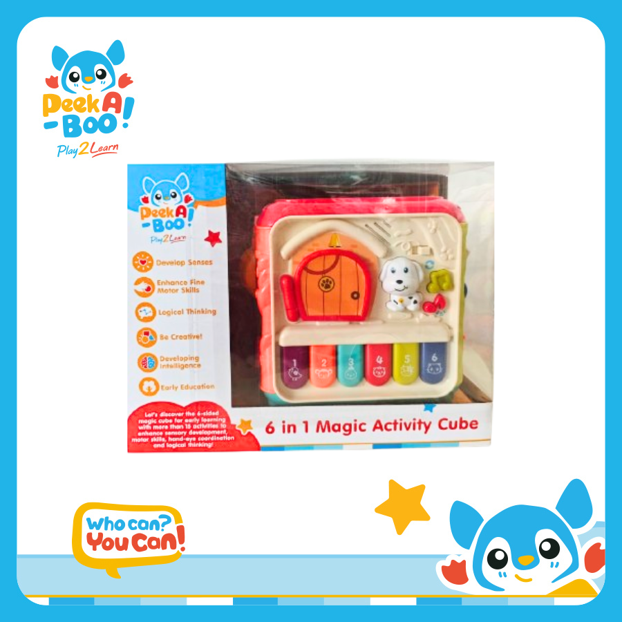 Đồ Chơi Hình Khối 6 Mặt PEEK A BOO PAB055