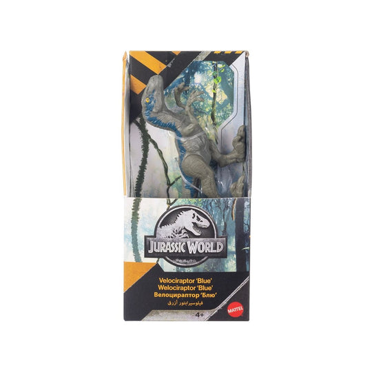 Velociraptor Blue Dinosaur 6 Inch JURASSIC WORLD MATTEL JLF18/JKT64