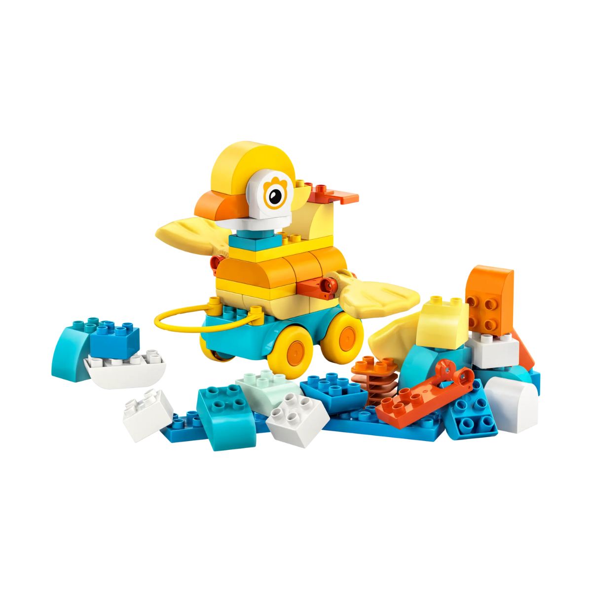 Đồ Chơi Lắp Ráp 3 Trong 1 Động Vật Đi Trên Bánh Xe LEGO DUPLO 10448