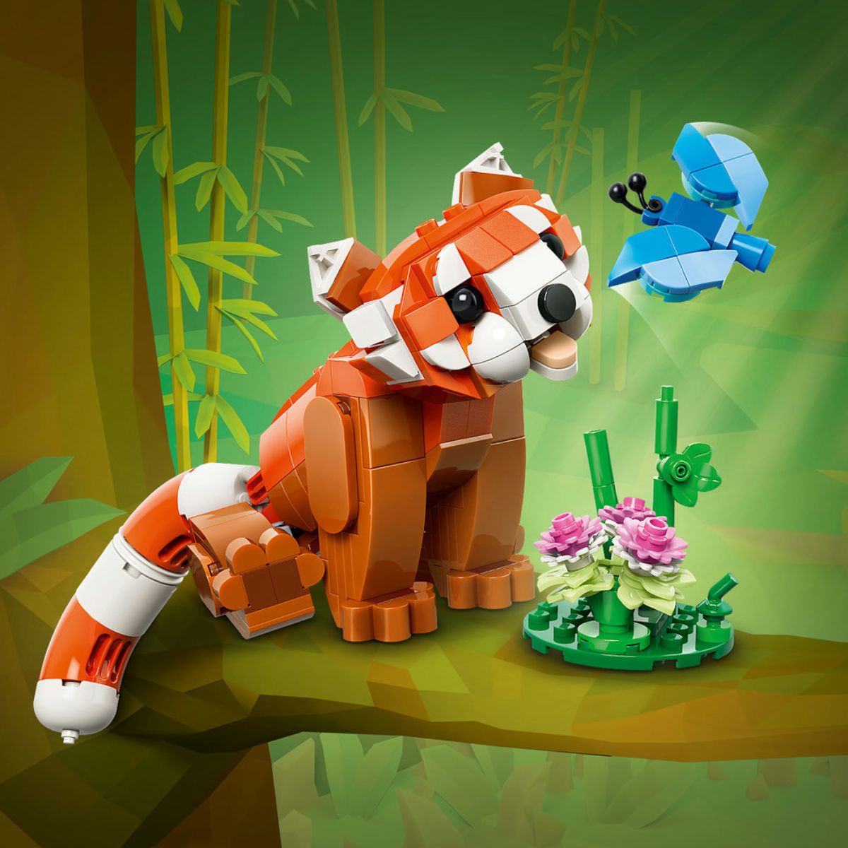 Đồ Chơi Lắp Ráp 3 Trong 1 Gấu Trúc Đỏ Đáng Yêu LEGO CREATOR 31394 (297 Chi Tiết)