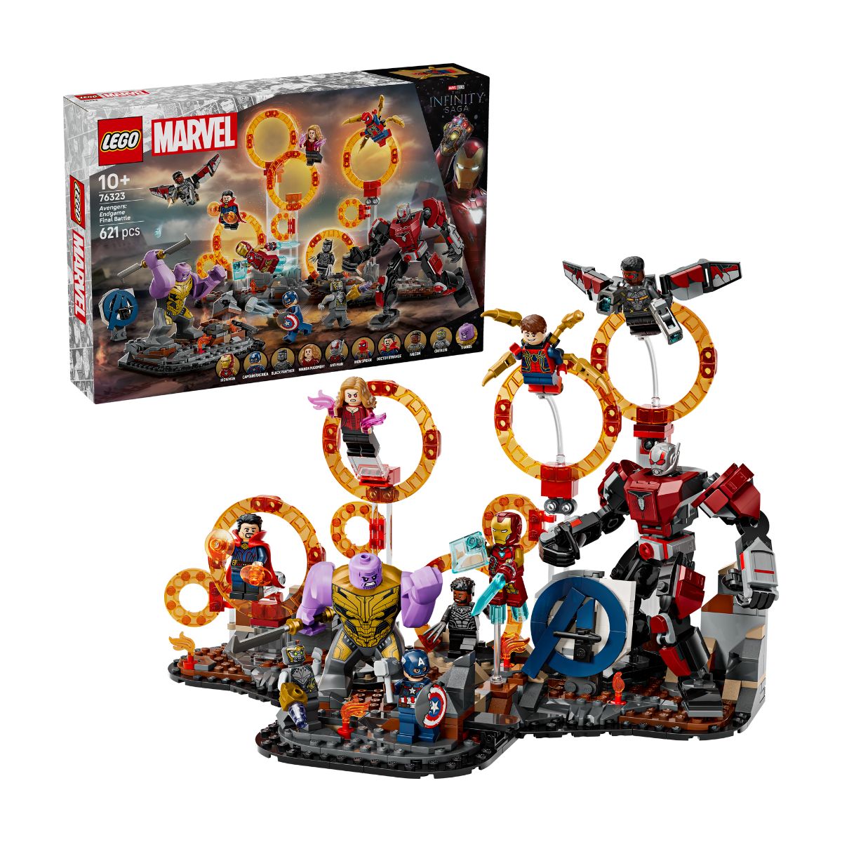 Đồ Chơi Lắp Ráp Avengers: Trận Chiến Cuối Cùng LEGO SUPERHEROES 76323 (621 Chi Tiết)