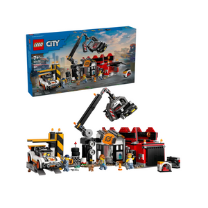 Đồ Chơi Lắp Ráp Bãi Phế Liệu Ô Tô LEGO CITY 60472 (871 chi tiết)