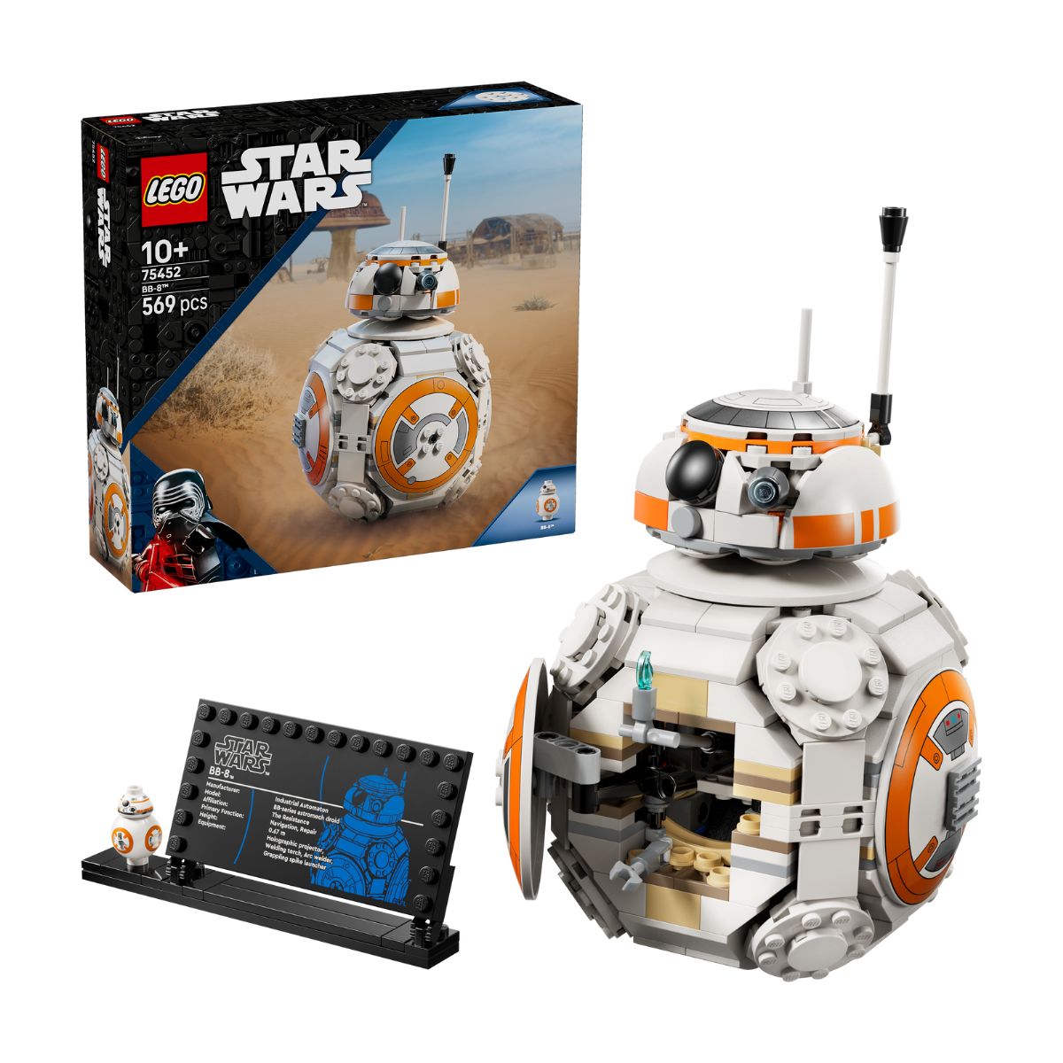 Đồ Chơi Lắp Ráp Bb-8 – Robot Trinh Sát Lego Star Wars 75452