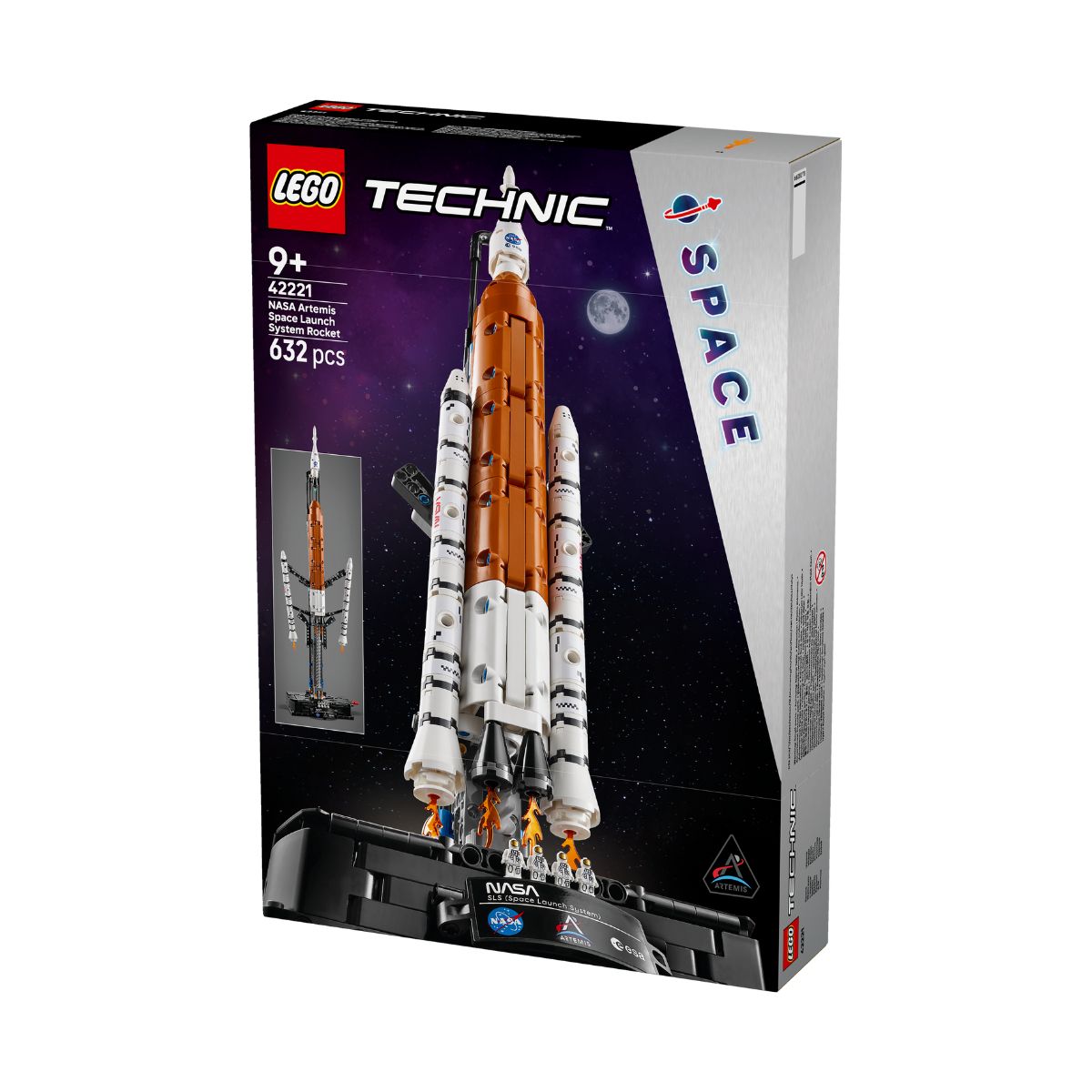 Đồ Chơi Lắp Ráp Bệ Phóng Tên Lửa NASA Artemis LEGO TECHNIC 42221