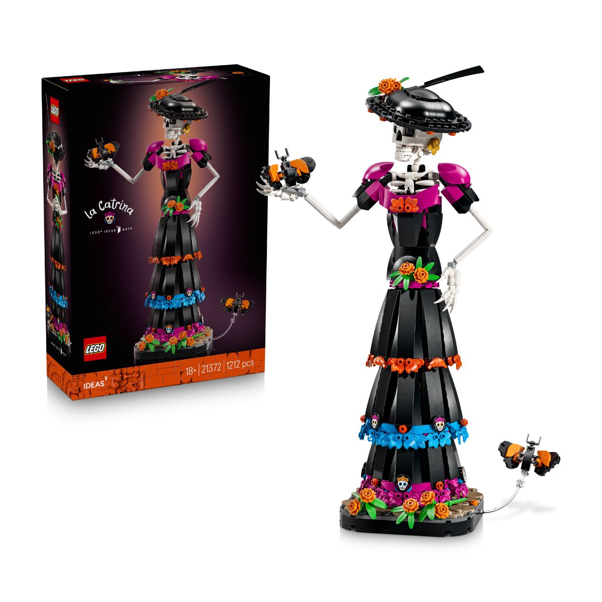 Đồ Chơi Lắp Ráp Biểu Tượng La Catrina LEGO IDEAS 21372 (1212 Chi Tiết)