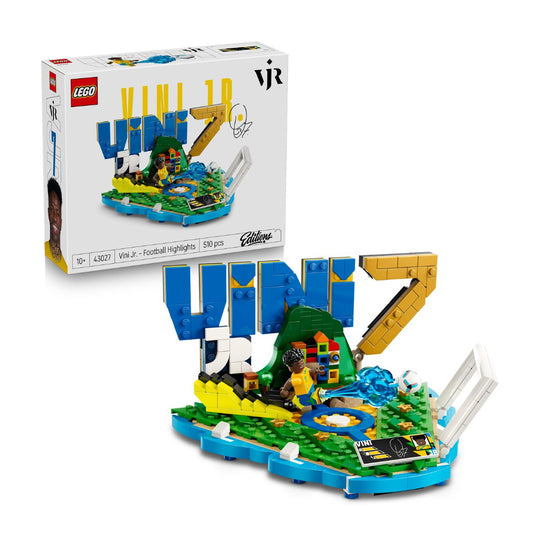 Vini Jr. Football Icon Building Set LEGO EDITIONS SPORTS 43027 (510 Pieces)