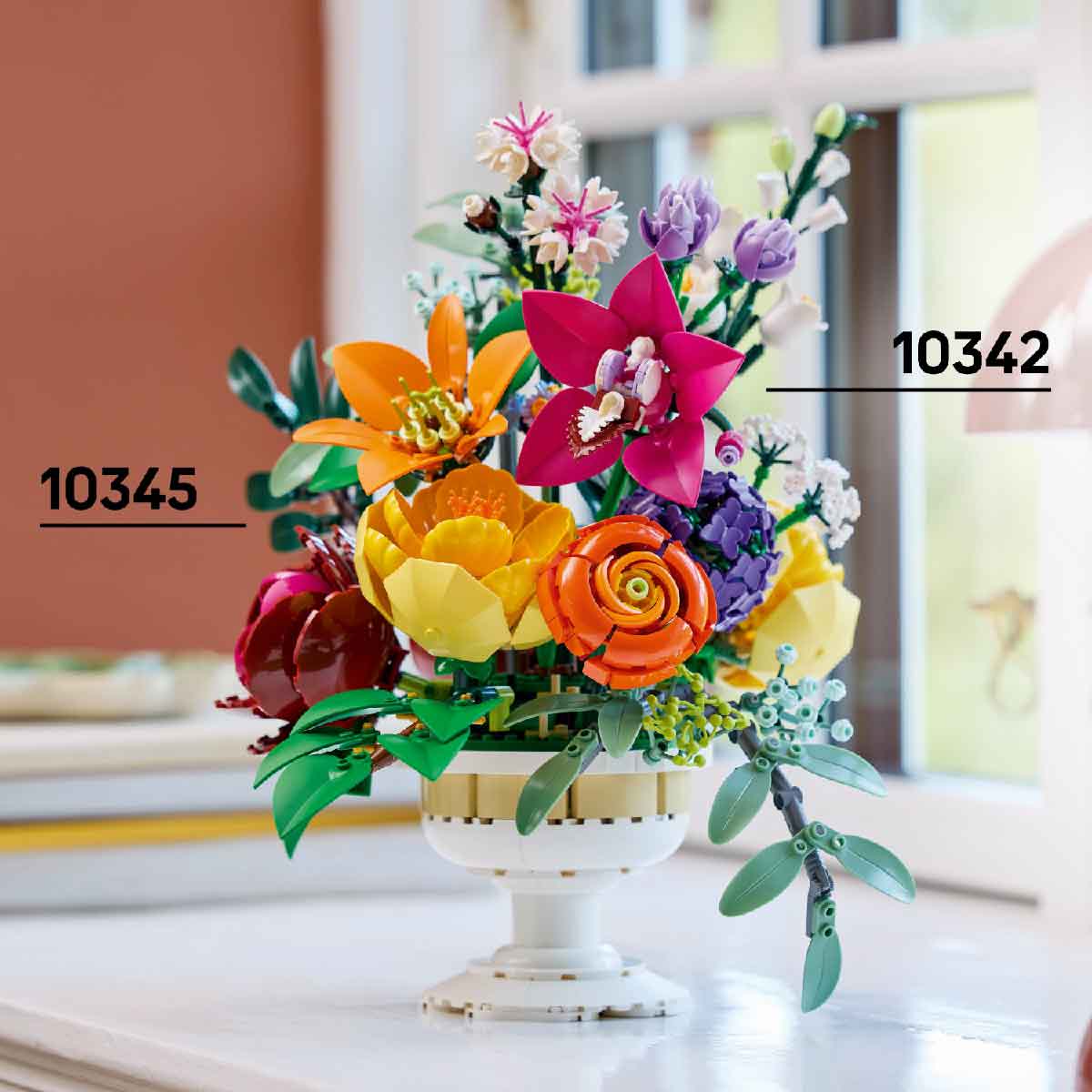 Đồ Chơi Lắp Ráp Bình Hoa LEGO BOTANICALS 10345