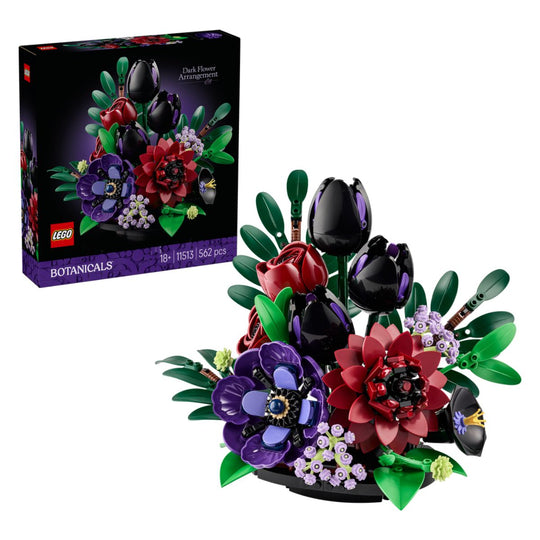 Đồ Chơi Lắp Ráp Bình Hoa Nghệ Thuật Huyền Bí LEGO BOTANICALS 11513 (562 Chi Tiết)