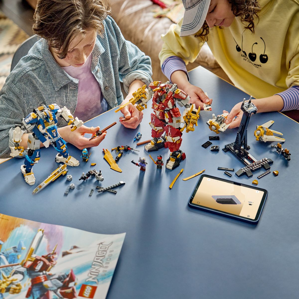 LEGO NINJAGO Titan Mech Duo Building Set 71870 (1,707 Pieces)
