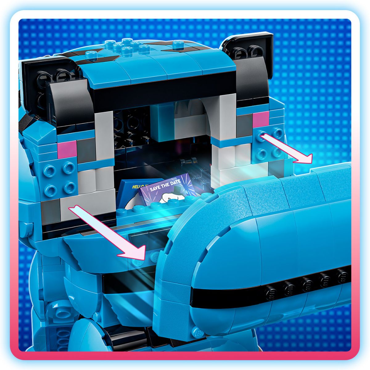 Đồ Chơi Lắp Ráp Bộ Đôi Hổ Derpy Và Chim Ác Là Sussie LEGO KPOP DEMON HUNTERS 72537 (825 Chi Tiết)