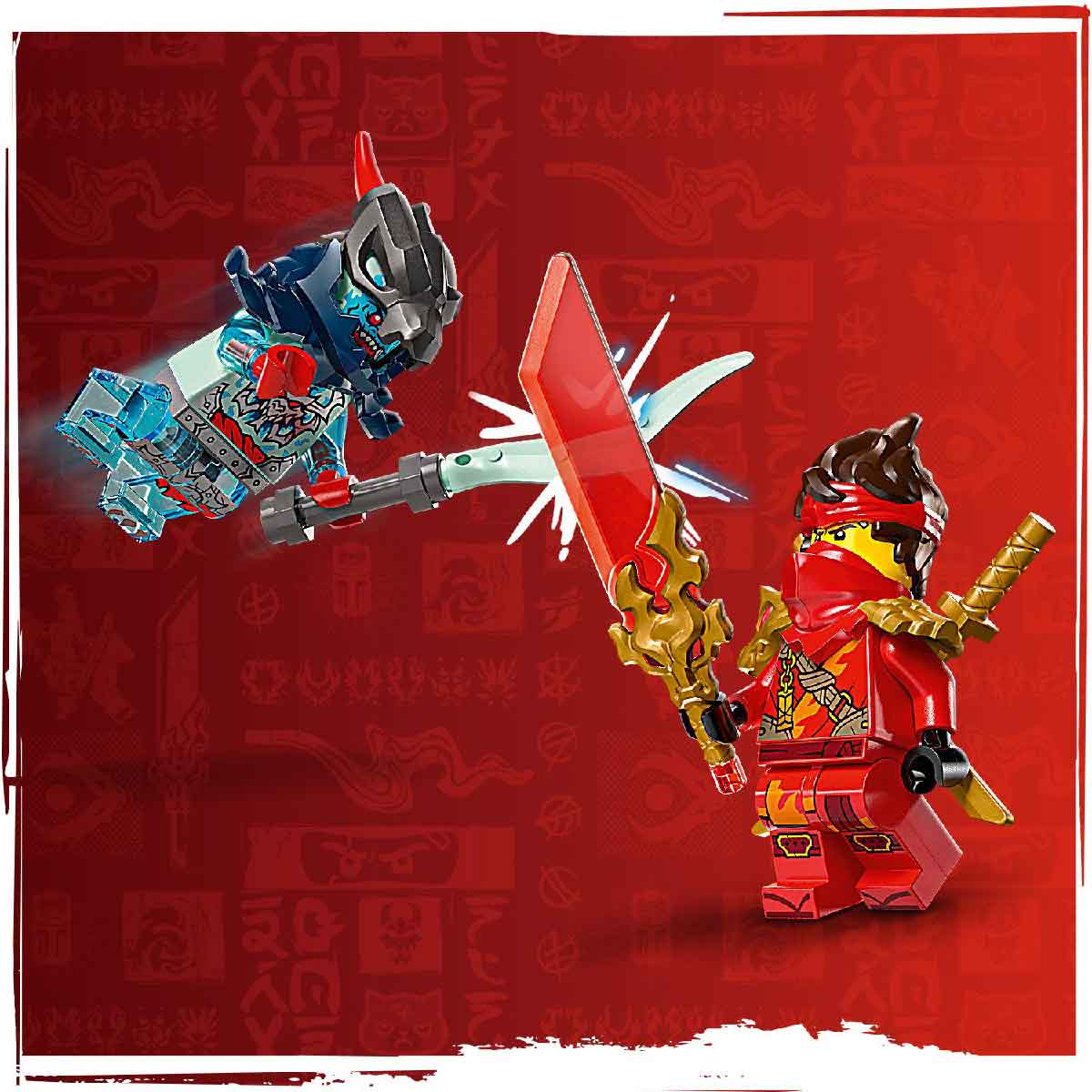 Đồ Chơi Lắp Ráp Bộ Đôi Xe Đua Tốc Độ Của Kai LEGO NINJAGO 71838