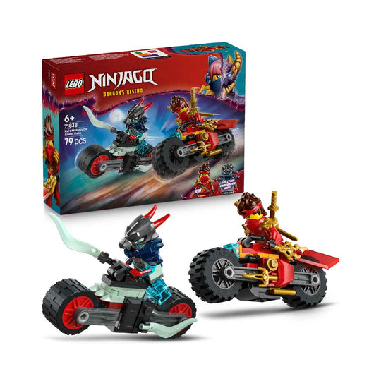 Kai's Speed Racing Duo Buildable Toy LEGO NINJAGO 71838 (79 pieces)