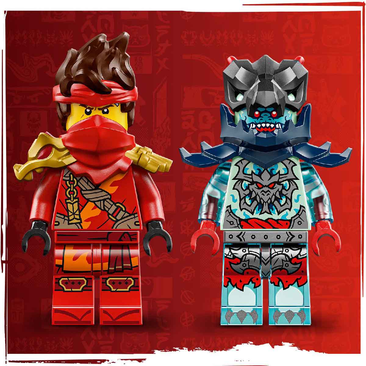 Đồ Chơi Lắp Ráp Bộ Đôi Xe Đua Tốc Độ Của Kai LEGO NINJAGO 71838