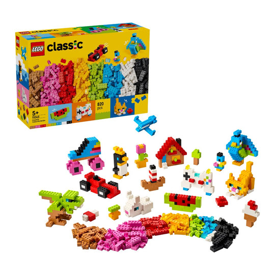 Đồ Chơi Lắp Ráp Bộ Gạch Sáng Tạo Sắc Màu LEGO CLASSIC 11045 (820 Chi Tiết)