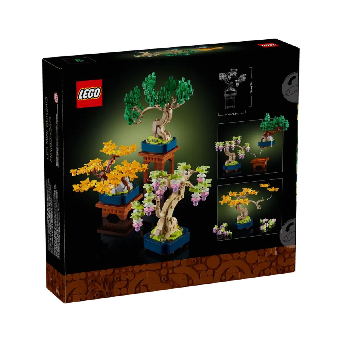 Đồ Chơi Lắp Ráp Cây Bonsai Mini LEGO BOTANICALS 10373