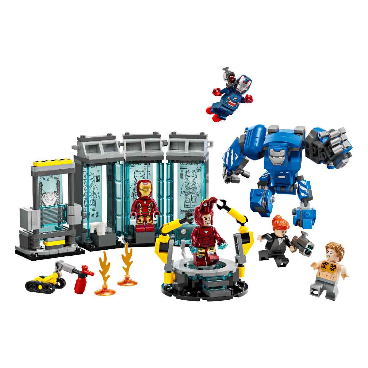 Đồ Chơi Lắp Ráp Bộ Sưu Tập Chiến Giáp Iron Man LEGO SUPERHEROES 76315