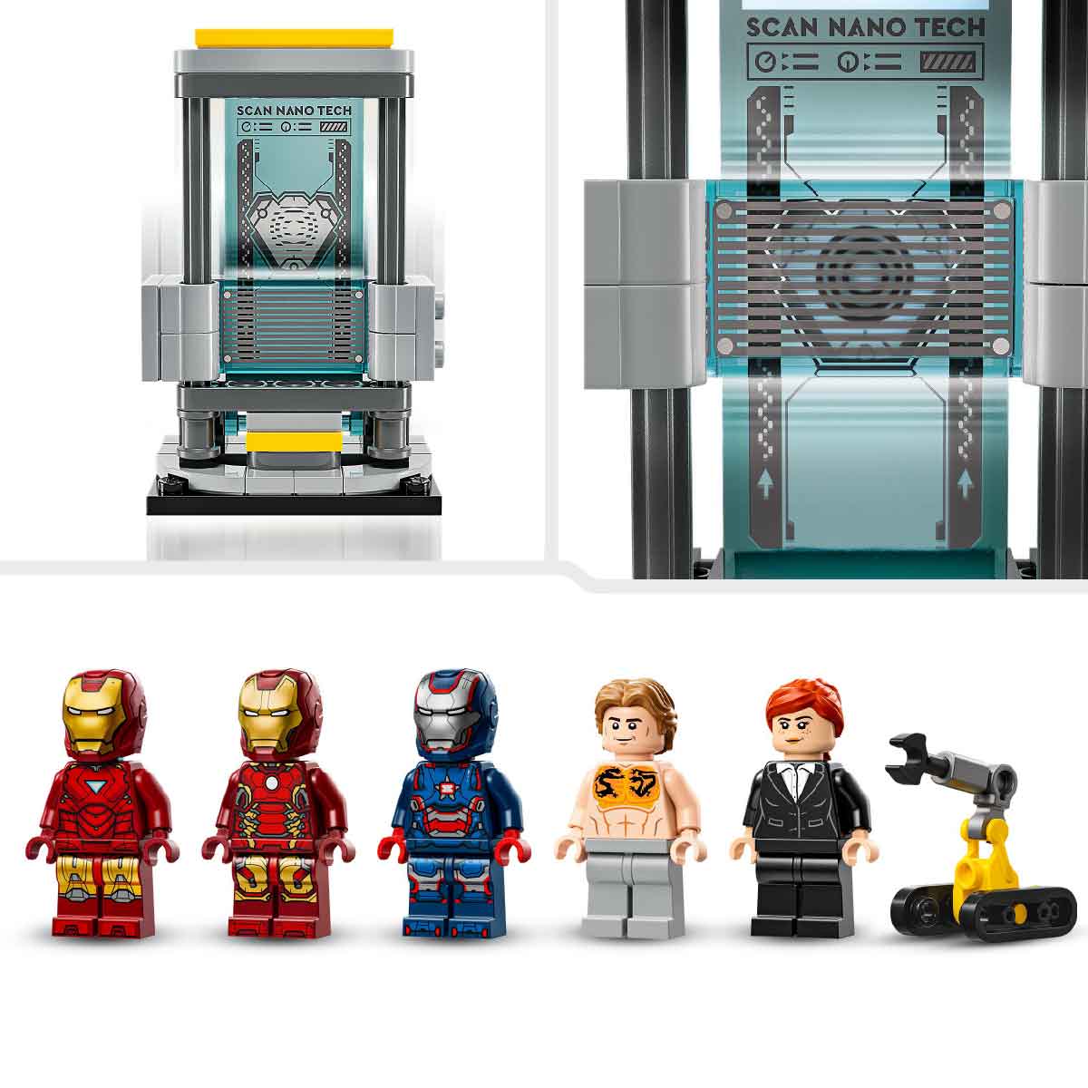 Đồ Chơi Lắp Ráp Bộ Sưu Tập Chiến Giáp Iron Man LEGO SUPERHEROES 76315