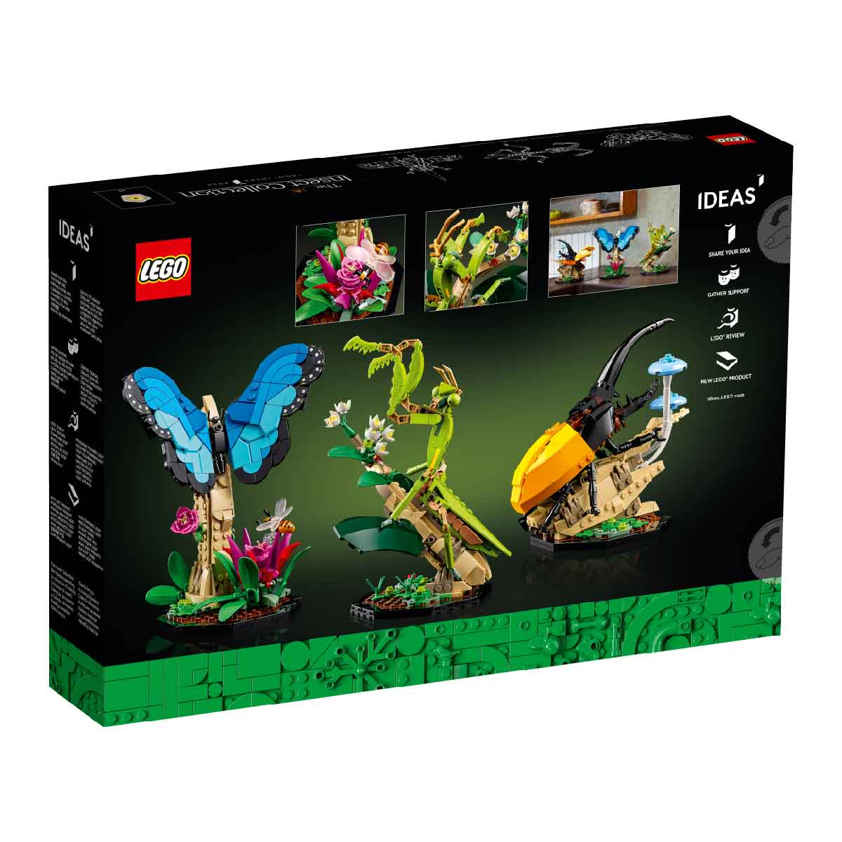 Đồ Chơi Lắp Ráp Bộ Sưu Tập Côn Trùng LEGO IDEAS 21342