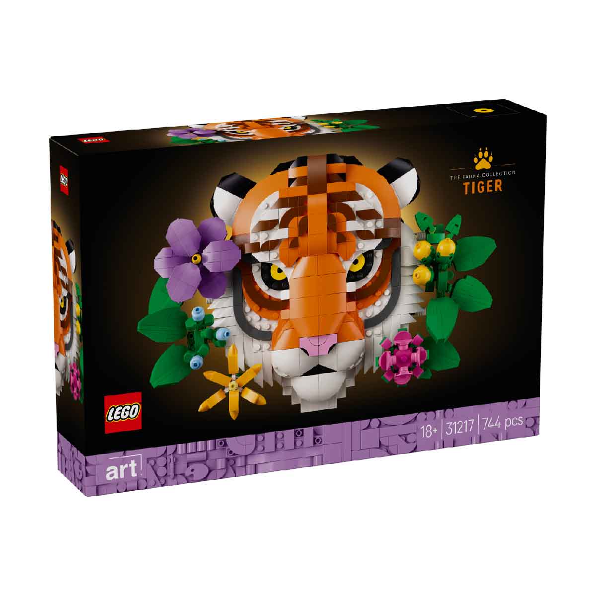 Đồ Chơi Lắp Ráp Bộ Sưu Tập Động Vật: Hổ LEGO ART 31217