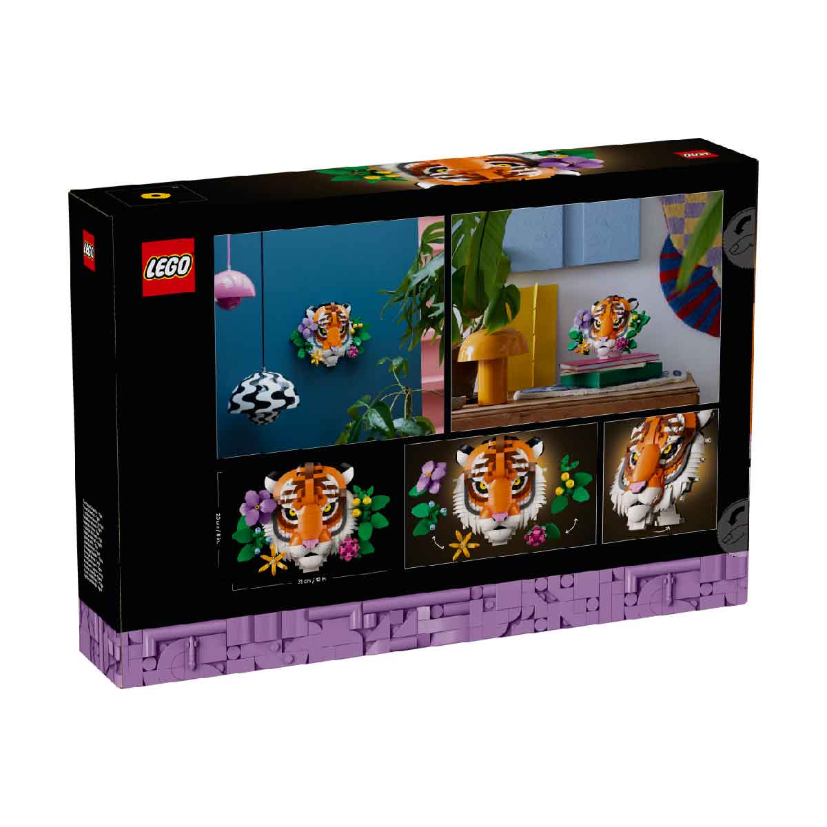 Đồ Chơi Lắp Ráp Bộ Sưu Tập Động Vật: Hổ LEGO ART 31217