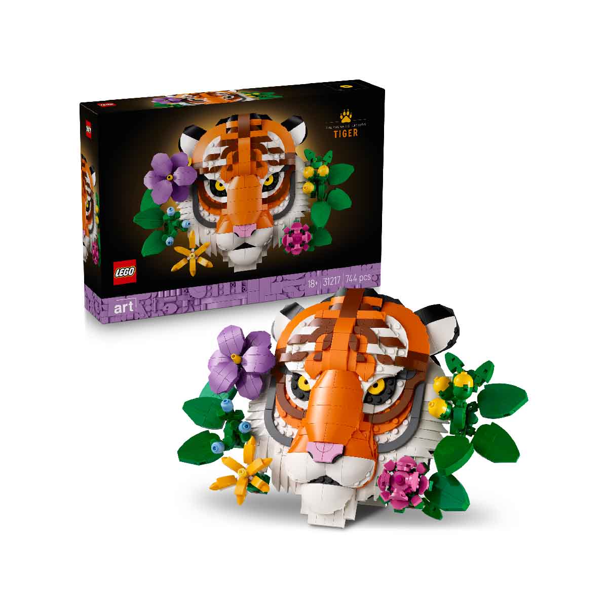 Đồ Chơi Lắp Ráp Bộ Sưu Tập Động Vật: Hổ Lego Art 31217