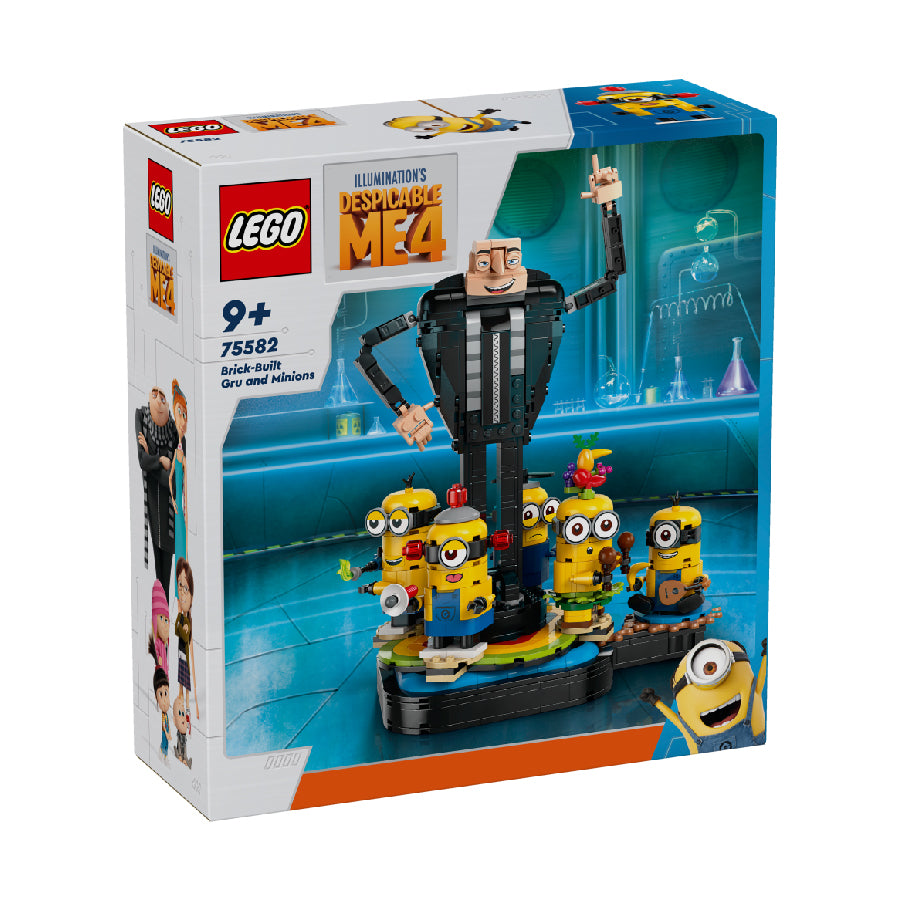 Đồ chơi lắp ráp Bữa tiệc bất ngờ của Gru và Minions LEGO MINIONS 75582