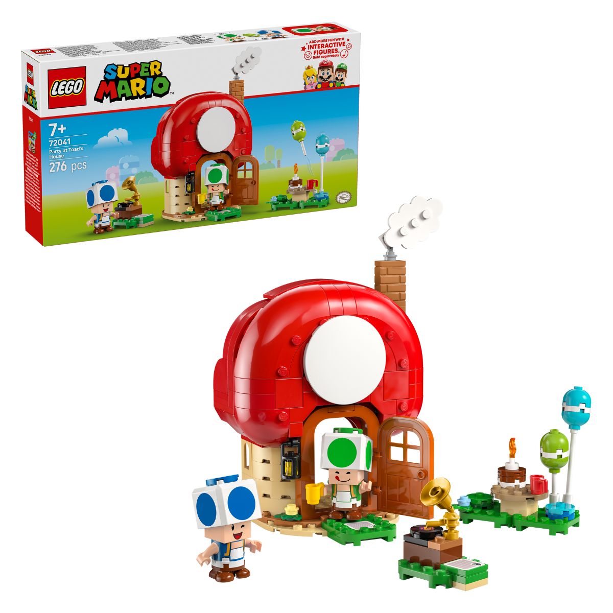 Đồ Chơi Lắp Ráp Bữa Tiệc Tại Nhà Của Toad Lego Super Mario 72041