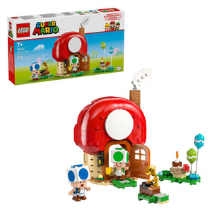 Đồ Chơi Lắp Ráp Bữa Tiệc Tại Nhà Của Toad LEGO SUPER MARIO 72041 (276 chi tiết)