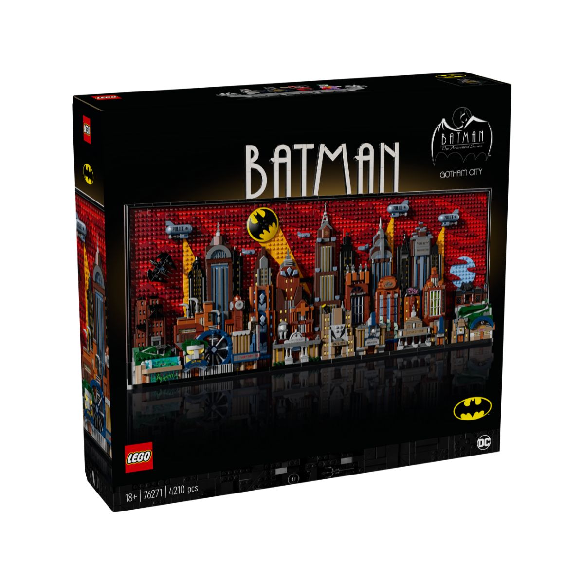 Đồ Chơi Lắp Ráp Bức Tranh Thành Phố Gotham LEGO SUPERHEROES 76271