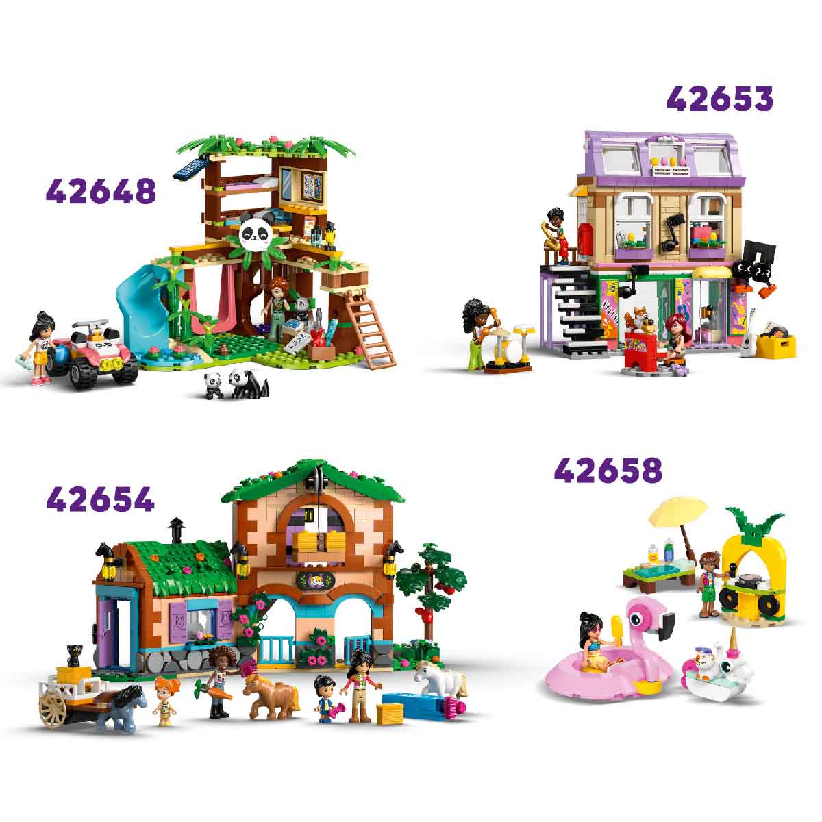 Đồ Chơi Lắp Ráp Buổi Chiếu Phim Ngoài Trời LEGO FRIENDS 42642