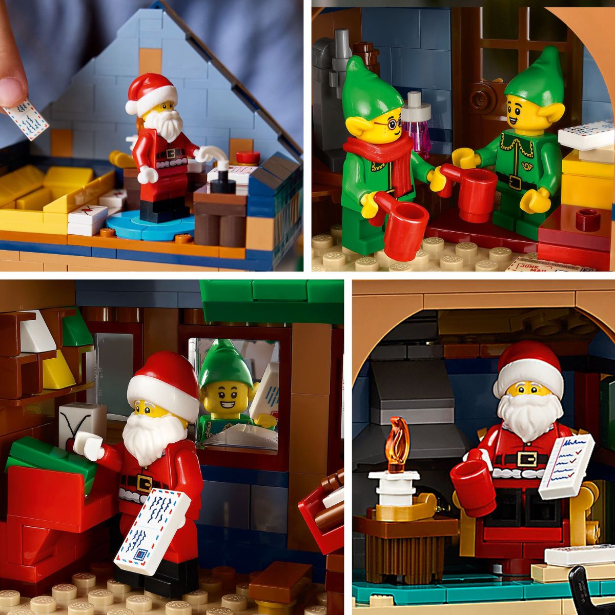 Đồ Chơi Lắp Ráp Bưu Điện Của Ông Già Noel LEGO ICONS 10339