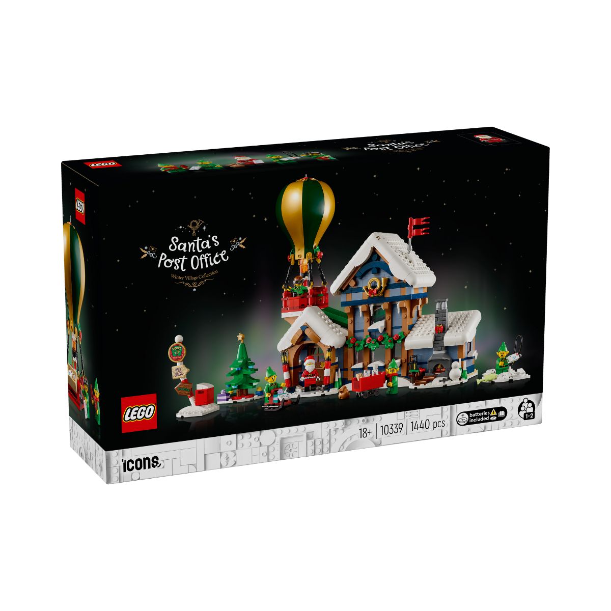 Đồ Chơi Lắp Ráp Bưu Điện Của Ông Già Noel LEGO ICONS 10339