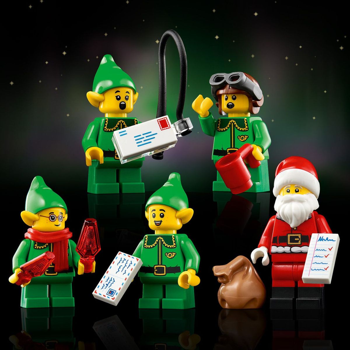 Đồ Chơi Lắp Ráp Bưu Điện Của Ông Già Noel LEGO ICONS 10339