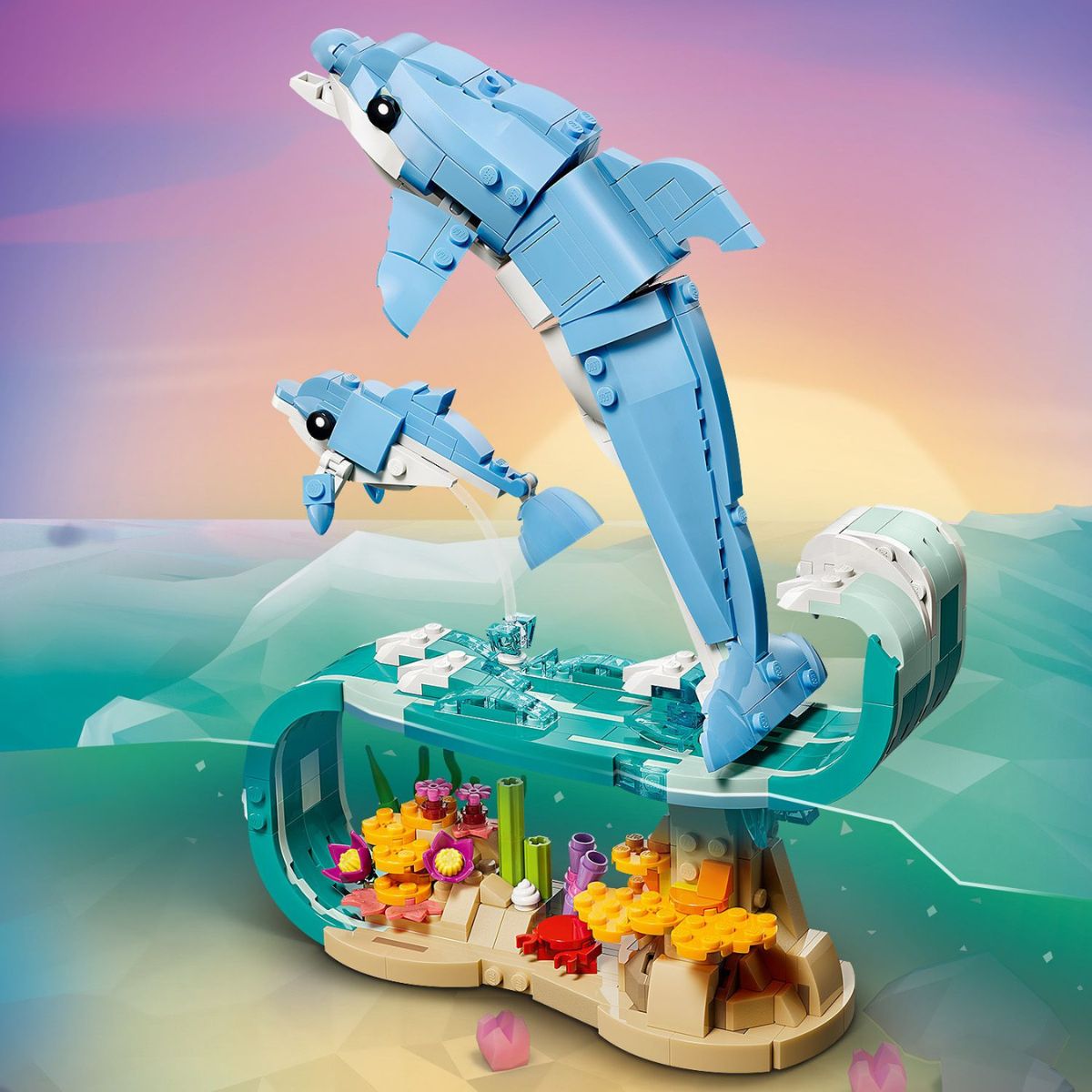 Đồ Chơi Lắp Ráp Cá Heo Vui Nhộn LEGO CREATOR 31385
