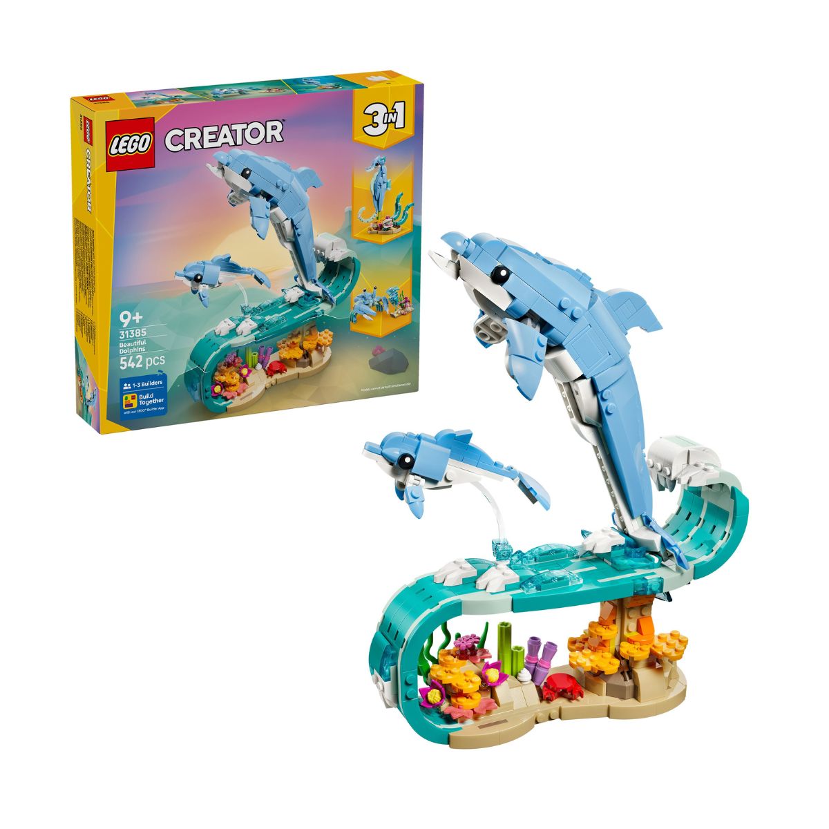 Đồ Chơi Lắp Ráp Cá Heo Vui Nhộn LEGO CREATOR 31385