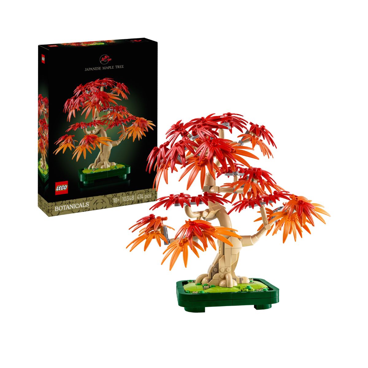 Đồ Chơi Lắp Ráp Cây Bonsai Lá Phong Đỏ LEGO BOTANICALS 10348
