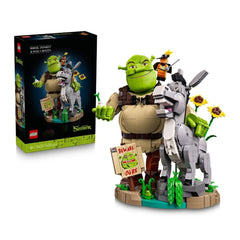 LEGO Shrek Shrek, Donkey & Puss in Boots Building Set 72423 (1,403 Pieces)
