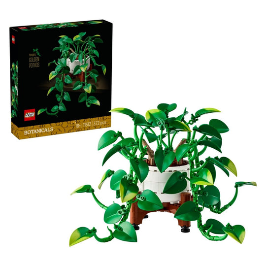 Đồ Chơi Lắp Ráp Chậu Cây Trầu Bà Treo Tường LEGO BOTANICALS 11512 (372 Chi Tiết)