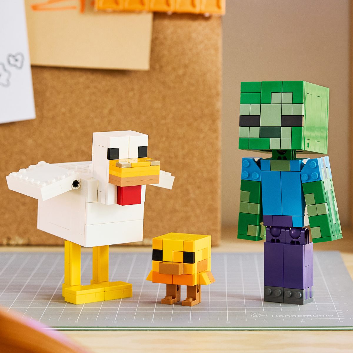 Đồ Chơi Lắp Ráp Chicken Jockey LEGO MINECRAFT 21582 (344 Chi Tiết)