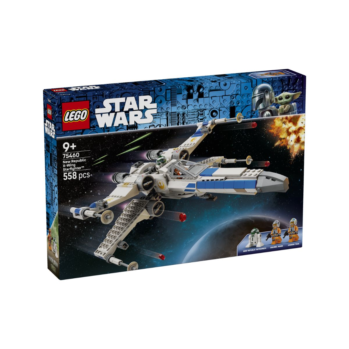 LEGO Star Wars New Republic X-Wing Starfighter 75460 (558 Pieces)