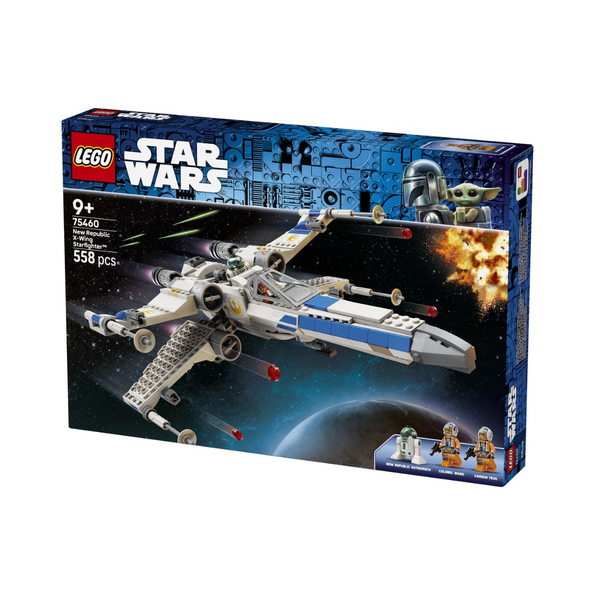 LEGO Star Wars New Republic X-Wing Starfighter 75460 (558 Pieces)
