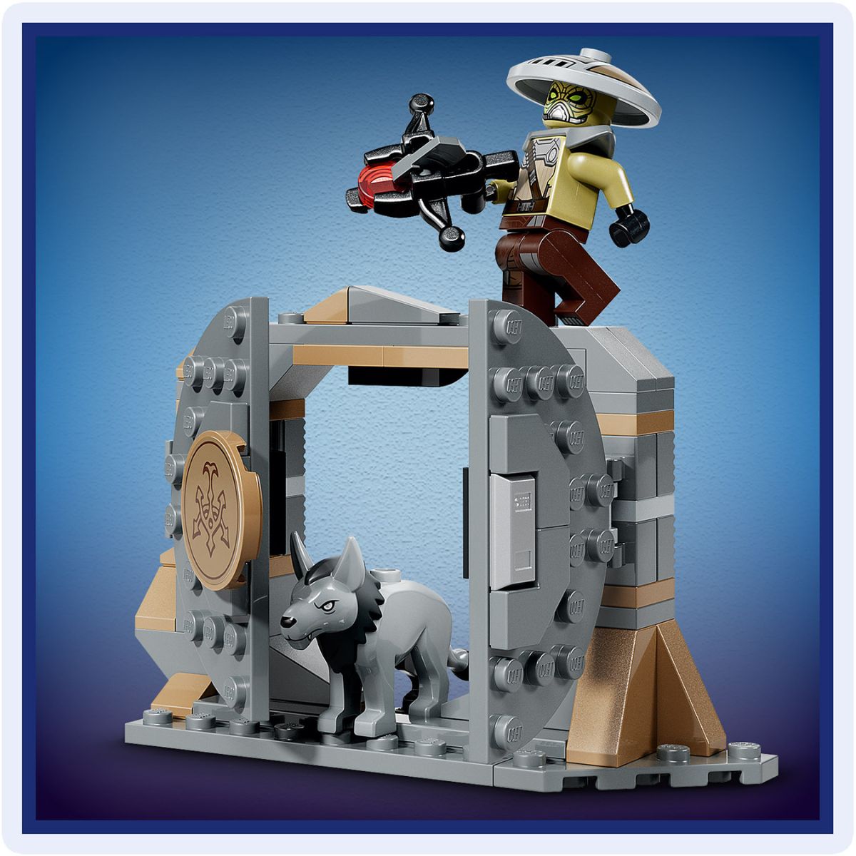 Đồ Chơi Lắp Ráp Chiến Đấu Với Người Máy Tại Cung Điện Hutt LEGO STAR WARS 75451 (415 Chi Tiết)